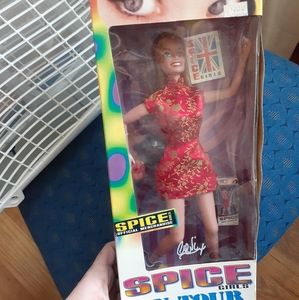 Ginger Spice Girls On Tour Vintage Doll BNIB